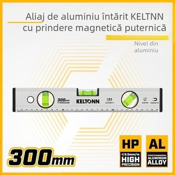 KATA Kaida Rigla de nivel magnetică, riglă de nivel multifuncțională, precizie înaltă, model 6603