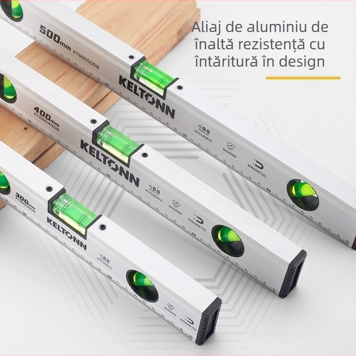 KATA Kaida Rigla de nivel magnetică, riglă de nivel multifuncțională, precizie înaltă, model 6603