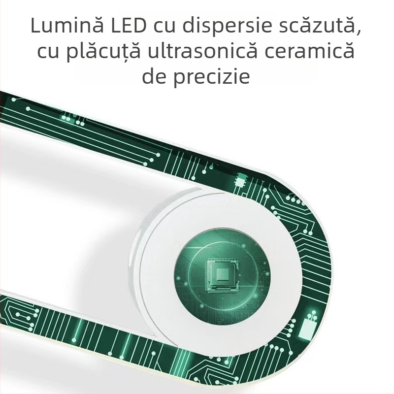 Lampa cu ultrasunete pentru țânțari, conectată la priză, îndepărtarea acarienilor și iluminare ambientală de noapte, LED, acoperire 11–20 m²