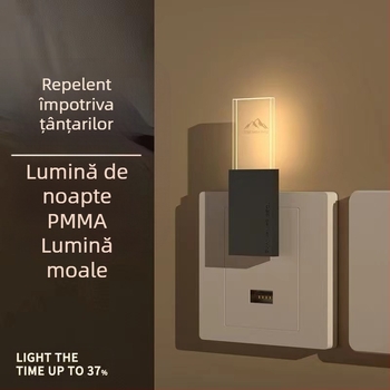 Repeller ultrasonic pentru uz casnic, contra insectelor și rozătoarelor, sigur pentru copii și femei însărcinate