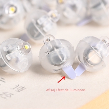 Lampă LED rotundă, sferă luminoasă, din plastic, brand Yiyun Mingmu, stil modern de artă