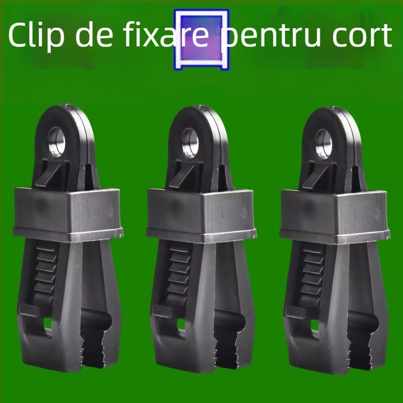 Clip pentru sfori de vânt – multifuncțional pentru corturi și copertine, fixare rezistentă la vânt, din PP plastic
