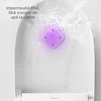 Sterilizator pentru toaletă cu senzor inteligent, deodorant UV și lampă dezinfectantă automată