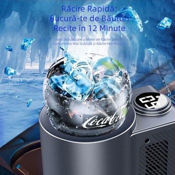 Pahar auto pentru băuturi calde și reci (Universal, aliaj de aluminiu, până la 5 L, 12V, 36W)