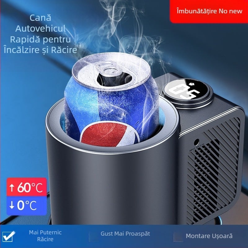 Pahar auto pentru băuturi calde și reci (Universal, aliaj de aluminiu, până la 5 L, 12V, 36W)