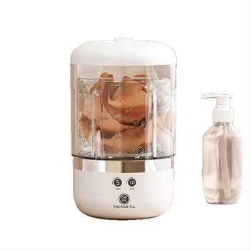 Mașină de spălat mini pentru lenjerie intimă – alimentare USB, 7.4V, 450 RPM, sub 2 ore, funcționare mecanică