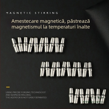 Amestecător magnetic electric pentru ceașcă de cafea – Oțel inoxidabil 304, amestecare automată, tijă magnetică, rotor din oțel inoxidabil 316
