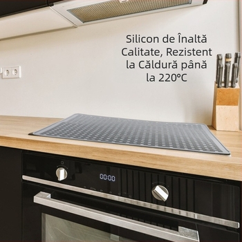 Taimei covoraș din silicon pentru blat, covoraș de drenaj multifuncțional pentru plite cu inducție, forme rotundă/pătrată/neobișnuită, origine Dongguan, lansat în 2024