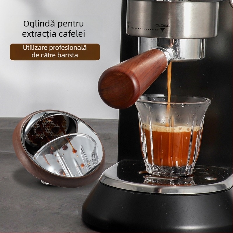 Oglindă de extracție a cafelei pentru espresso — Lemn, Brand ZX, Stil modern-simplu, potrivit pentru baruri și cafenele