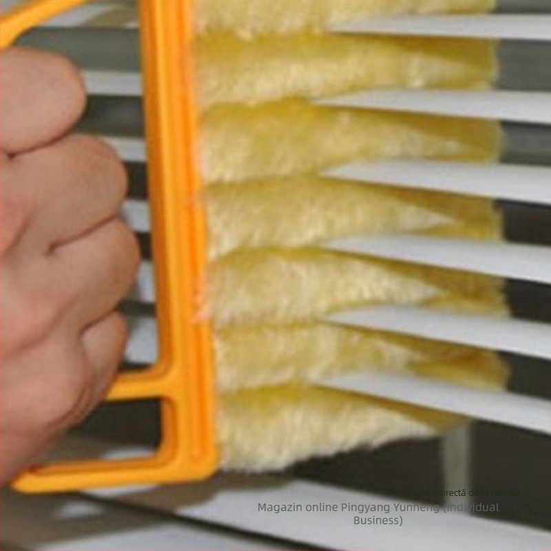 Perie de curățare pentru rulouri cu cap detașabil pentru curățarea rulourilor și a gurilor de ventilație (categoria: minge de curățare)