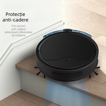 Robot de curățare all-in-one: aspirare, măturare și spălare; Model 888, navigare aleatorie, 3.7V USB 9W, aspirație sub 1000 Pa, acoperire 70–90 m², autonomie 0–60 min