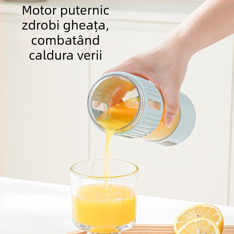 Cupă electrică pentru storcarea sucurilor, 20001–22000 rpm, cinci sau mai multe lame, capacitate 1001–1500 ml, baterie încorporată, 10W