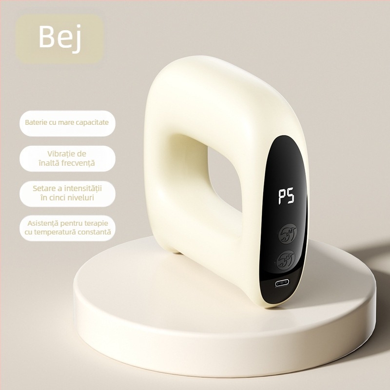 Masaj inelar fascia Xo-k8 cu compresie caldă, alimentare USB, 2 contacte de masaj, masaj cu lovire ușoară, pentru umeri și gât