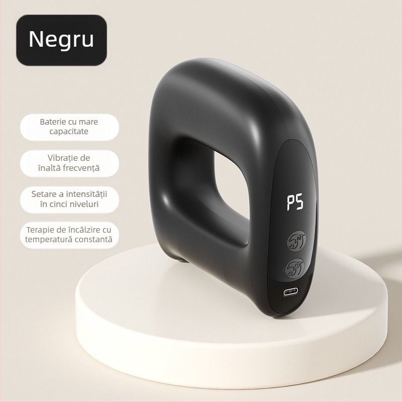 Masaj inelar fascia Xo-k8 cu compresie caldă, alimentare USB, 2 contacte de masaj, masaj cu lovire ușoară, pentru umeri și gât