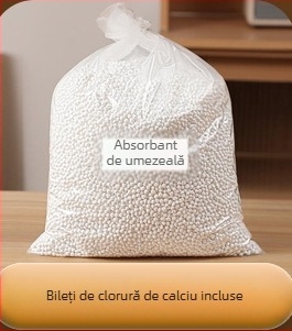 Mini dezumidificator pentru garderobă | CS268, USB 5V, Funcționare mecanică, Fără temporizator