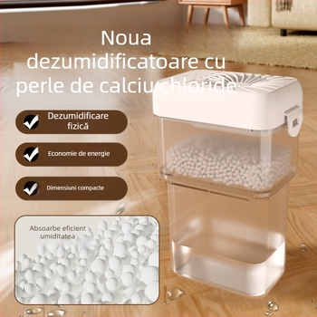 Mini dezumidificator pentru garderobă | CS268, USB 5V, Funcționare mecanică, Fără temporizator