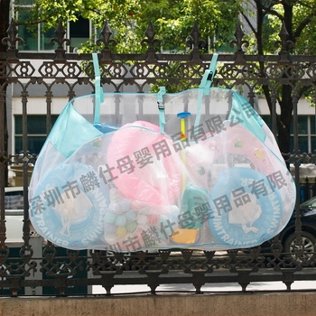 Geantă din plasă țesută din plastic pentru gardul piscinei, capacitate mare de depozitare pentru inelelor și mingilor de înot, sigilare automată, material PP, încărcare 1-10