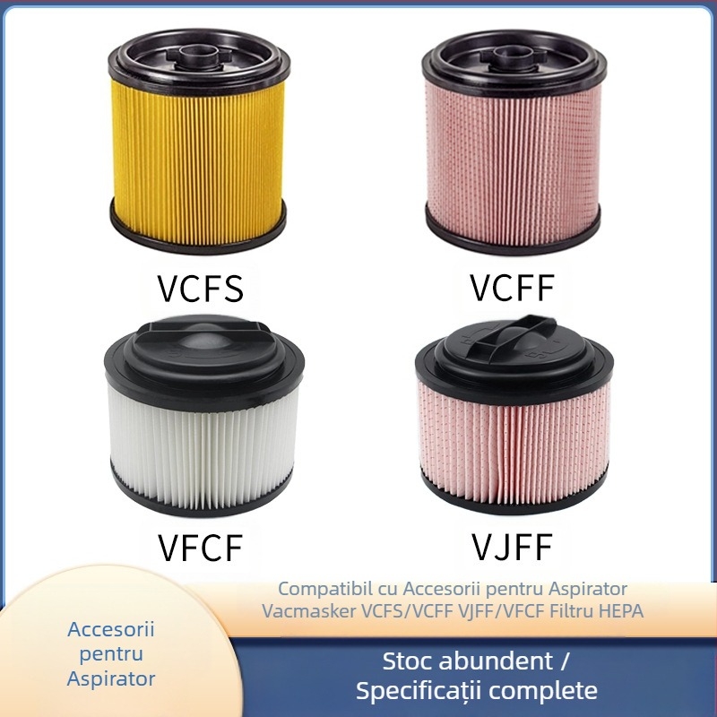 Accesorii aspirator – filtru de praf pentru Vacmasker VCFS/VCFF/VJFF/VFCF, utilizare casnică, 101–150 m²