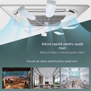 Diflector de aer pentru aer condiționat de tavan – DFS-02, anti curent direct, zgomot redus, fără montaj