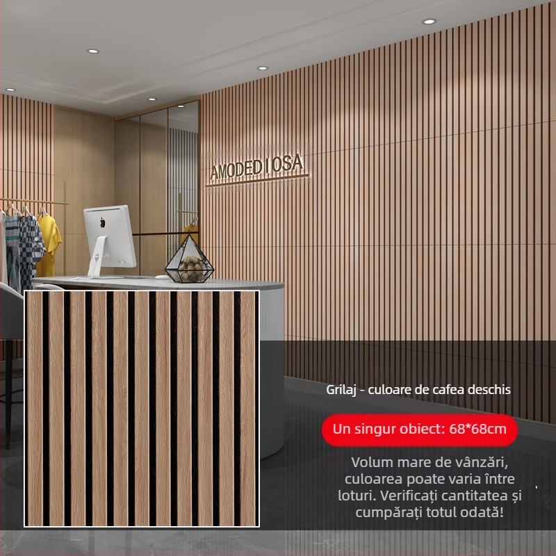 Panou decorativ autoadeziv din spumă XPE cu model în dungi pentru fundal TV; 1 bucată; rezistent la apă, umiditate, ulei, murdărie; stil modern, simplu, decorare 3D pentru perete; potrivit pentru living, dormitor, restaurant, hol