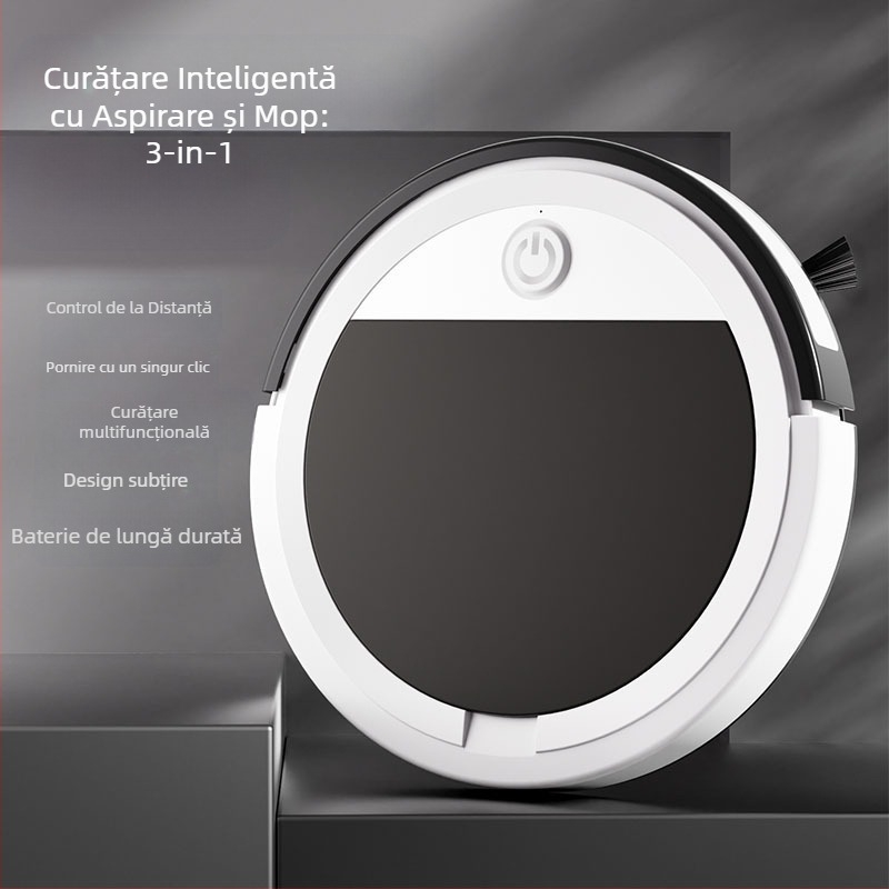 XM32 robot de curățare cu mop – telecomandă, 7.4V/15W, aspirație 2000–2999 Pa, acoperire 90–120 m², măturare, aspirare și mop într-un singur dispozitiv