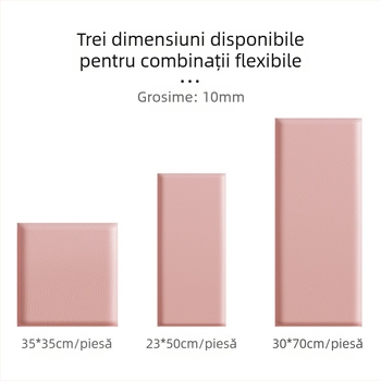 Autocolant decorativ pentru perete din spumă XPE, rezistent la apă, umiditate și ulei; model cu aspect unitar; 1 bucată; stil modern minimalist cu textură 3D; potrivit pentru sufragerie, dormitor și birou