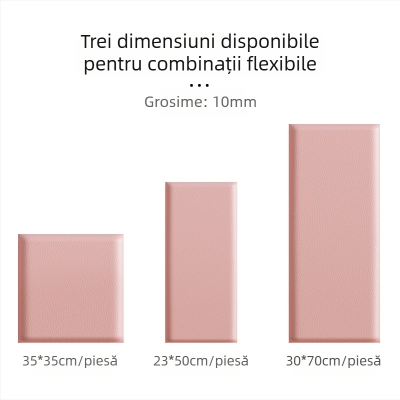 Autocolant decorativ pentru perete din spumă XPE, rezistent la apă, umiditate și ulei; model cu aspect unitar; 1 bucată; stil modern minimalist cu textură 3D; potrivit pentru sufragerie, dormitor și birou