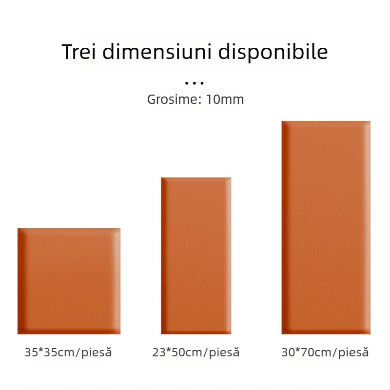 Autocolant decorativ pentru perete din spumă XPE, rezistent la apă, umiditate și ulei; model cu aspect unitar; 1 bucată; stil modern minimalist cu textură 3D; potrivit pentru sufragerie, dormitor și birou