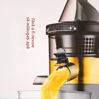 Extractor de suc cu separare a pulpelor pentru uz casnic și comercial, putere ≤200 W, capacitate 0,5 L, până la 1501 ml per ciclu, recipient de pulpă 0,5–1 L, viteză maximă 12 000 rpm