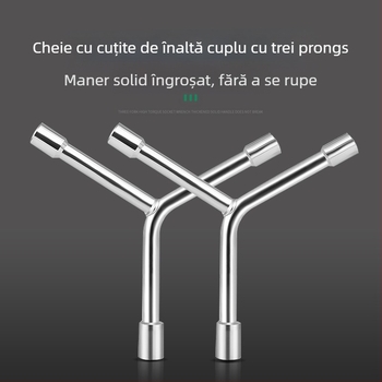 Unealtă de demontare pentru mașina de spălat — tambur interior/pulsator, oțel carbon, cheie cu soclu