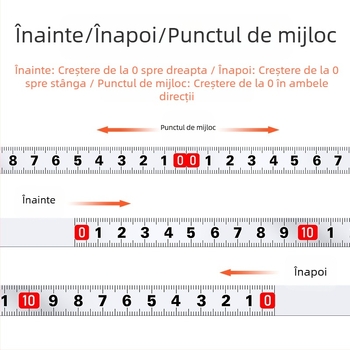 Riglă metalică adezivă cu bază autoadezivă — Model: Riglă metalică adezivă; Material: Altul; Domeniu de măsurare: Altul; Prelucrare și personalizare: Nu; Utilizare: Altă