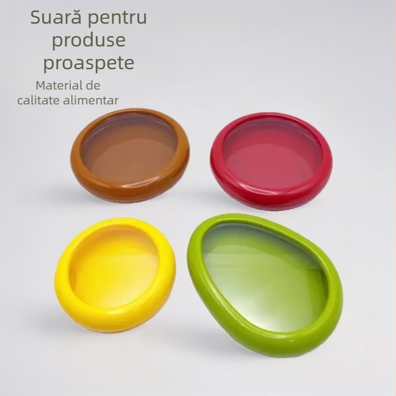 Cutie pentru fructe și legume cu folie TPU, sigilare la congelator - Plastic, menține prospețimea (Stil modern simplu • Cutie pentru fructe și legume • TPU folie • Plastic • Menține prospețimea)