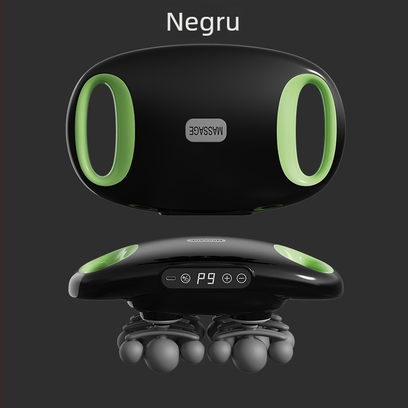 Masajer de fascie cu motor cu peri, 6+ vârfuri, 5+ viteze, baterie încorporată 2000–4000 mAh, zgomot sub 36 dB
