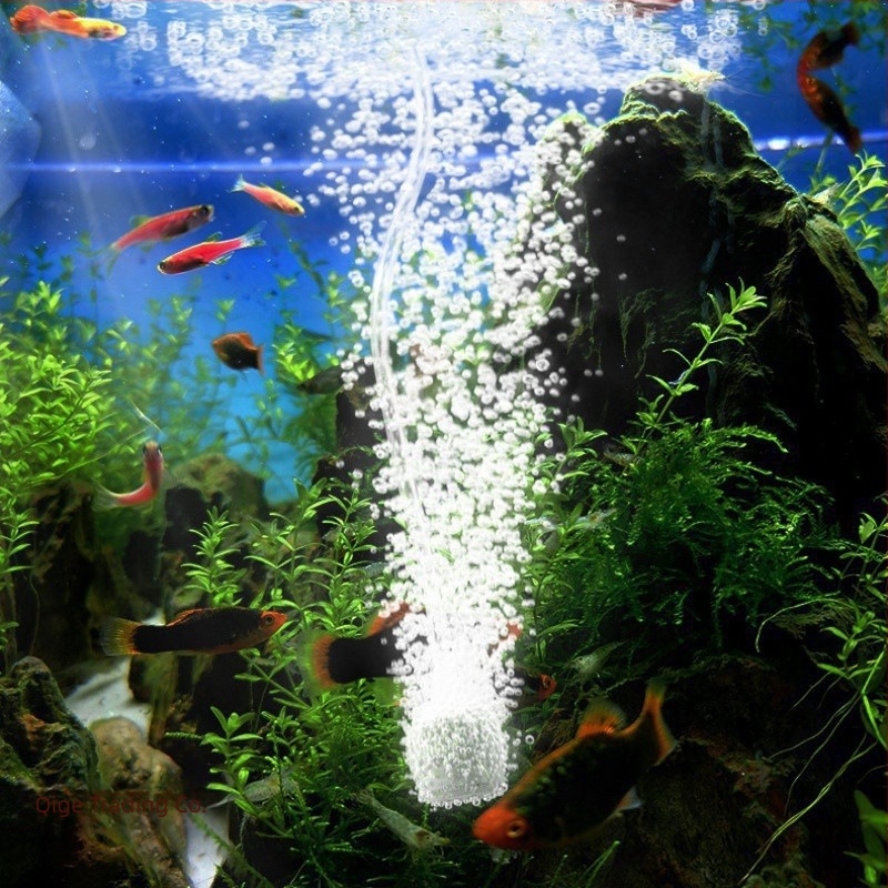 Pompă de oxigen pentru acvariu - silențioasă, portabilă, pentru uz casnic și în aer liber