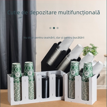 Locomotive ABS suport pentru pahare — detașabil, fără găuri, stil modern simplu, 0,3 kg