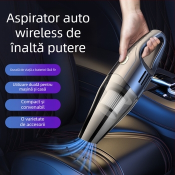 Aspirator portabil pentru mașină, fără fir, 65W, aspirație 3100 Pa, alimentare reîncărcabilă, tensiune ≤36V