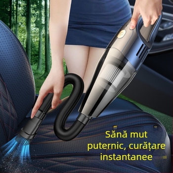 Aspirator portabil pentru mașină, fără fir, 65W, aspirație 3100 Pa, alimentare reîncărcabilă, tensiune ≤36V