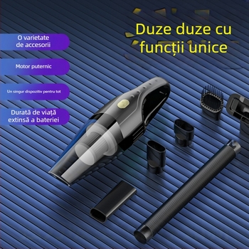 Aspirator portabil pentru mașină, fără fir, 65W, aspirație 3100 Pa, alimentare reîncărcabilă, tensiune ≤36V