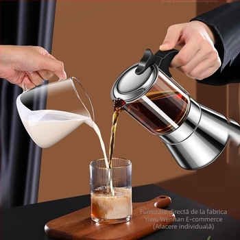 Moka italiană cu dublă valvă • Material PP • Funcție: Altele • Fără personalizare • Fără logo