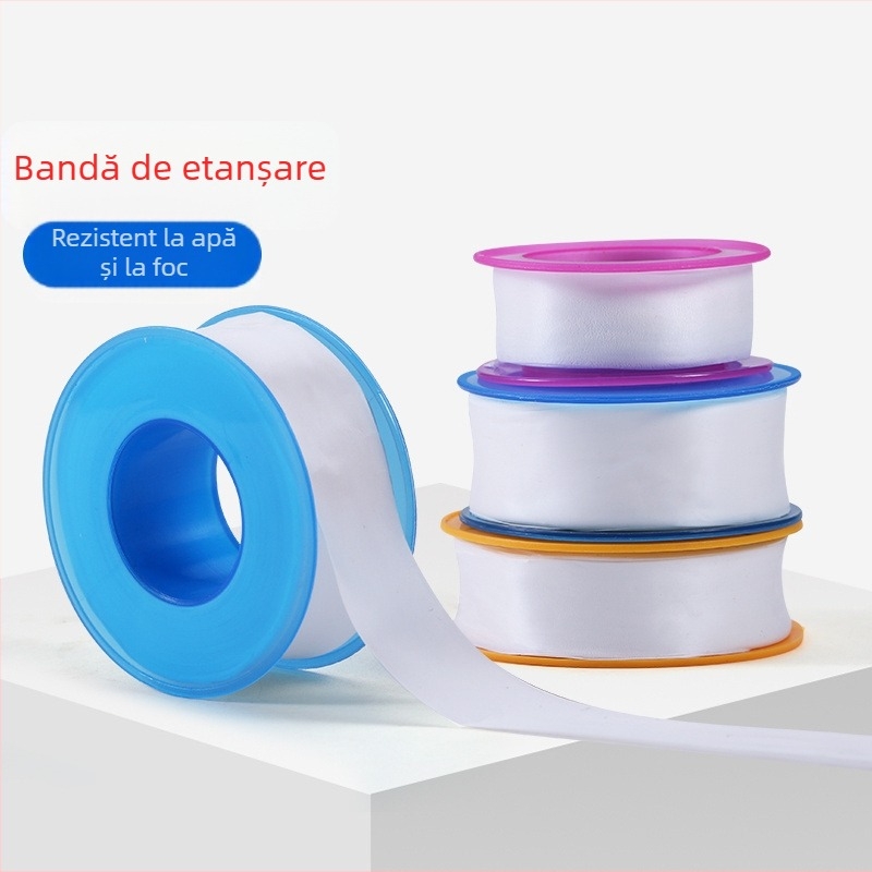 Bandă de etanșare din polietilenă pentru robinet de gaz și fitinguri de conducte – impermeabilă, îngroșată și extinsă