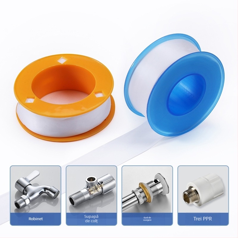 Bandă de etanșare din polietilenă pentru robinet de gaz și fitinguri de conducte – impermeabilă, îngroșată și extinsă
