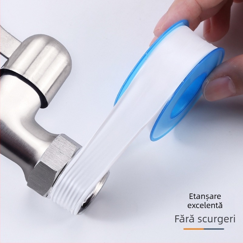 Bandă de etanșare din polietilenă pentru robinet de gaz și fitinguri de conducte – impermeabilă, îngroșată și extinsă