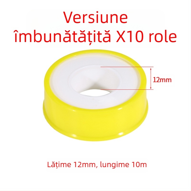 Bandă de etanșare din polietilenă pentru robinet de gaz și fitinguri de conducte – impermeabilă, îngroșată și extinsă