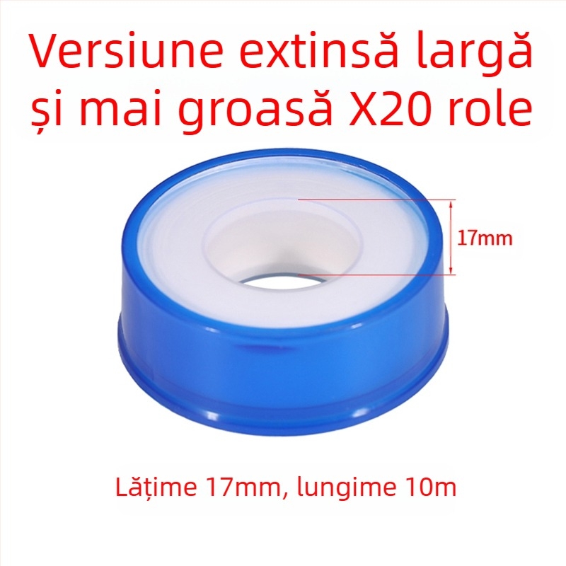 Bandă de etanșare din polietilenă pentru robinet de gaz și fitinguri de conducte – impermeabilă, îngroșată și extinsă
