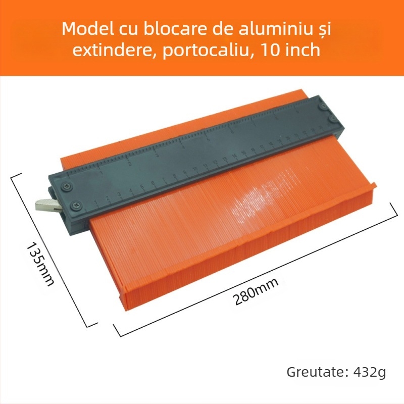 Haihua măsurător de contur pentru profiluri neregulate – instrument de tâmplărie, precizie înaltă