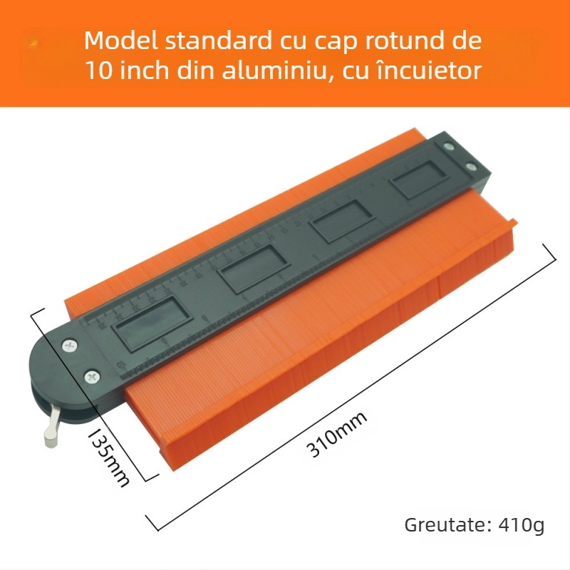 Haihua măsurător de contur pentru profiluri neregulate – instrument de tâmplărie, precizie înaltă