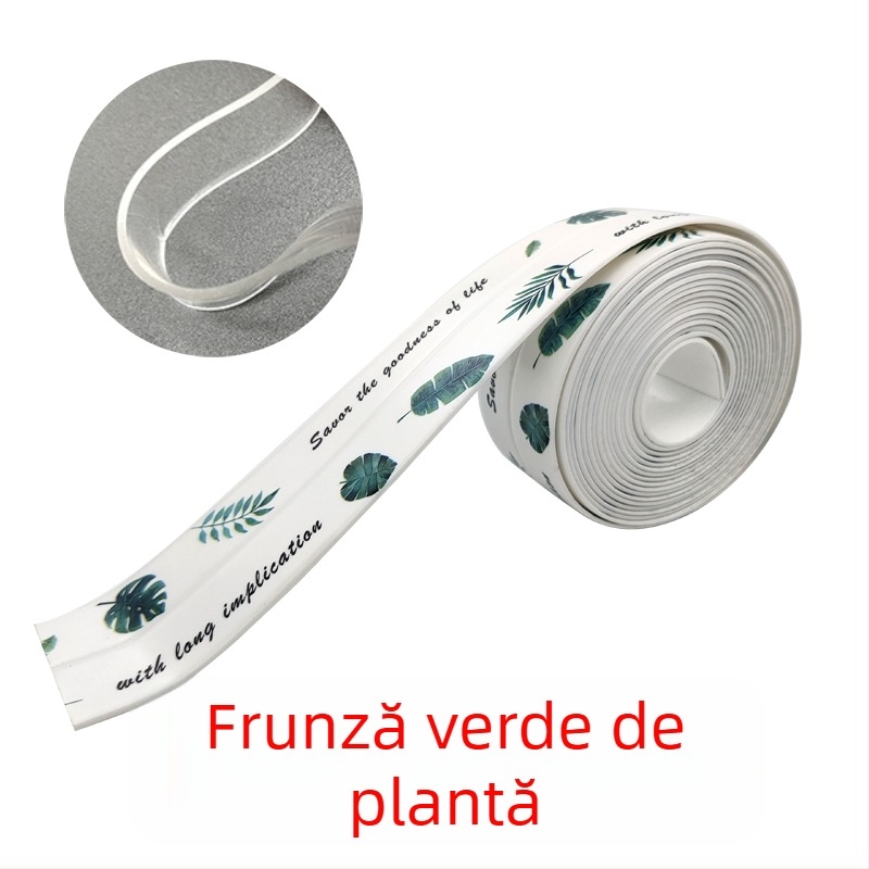 Bandă de etanșare pentru spațiile dintre chiuvetă și bucătărie, anti-mucegai, impermeabilă, rezistentă la umezeală, umple goluri