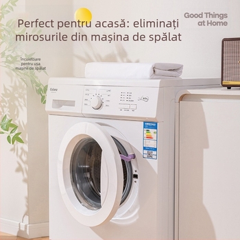 Încușor pentru ușa mașinii de spălat cu știft magnetic, ventilație anti mucegai și miros – fără montaj, material plastic (80% plastic nou)