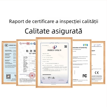 Masaj fascial cu 12 capete, LCD, 32 de viteze, baterie încorporată 800-1000 mAh, motor cu perii, zgomot redus