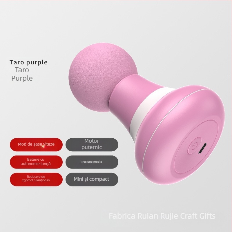 Mini masaj pentru relaxare musculară – alimentare USB, model RJ-R088, o singură cap de masaj, pentru gât, spate, șolduri, picioare și tălpi, tehnici de lovire și tapare